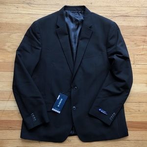BEN SHERMAN Black Two-Button Jacket Blazer 46R XL